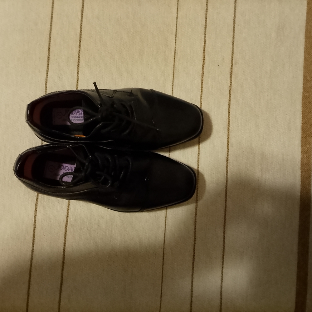 Boy's Black Dress Shoes